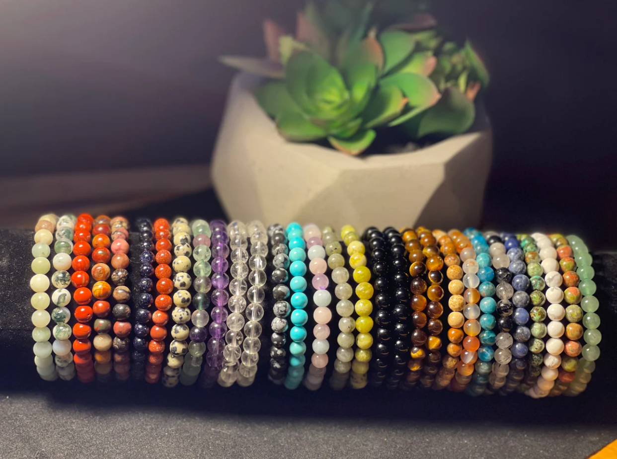 6MM GEMSTONE BRACELETS