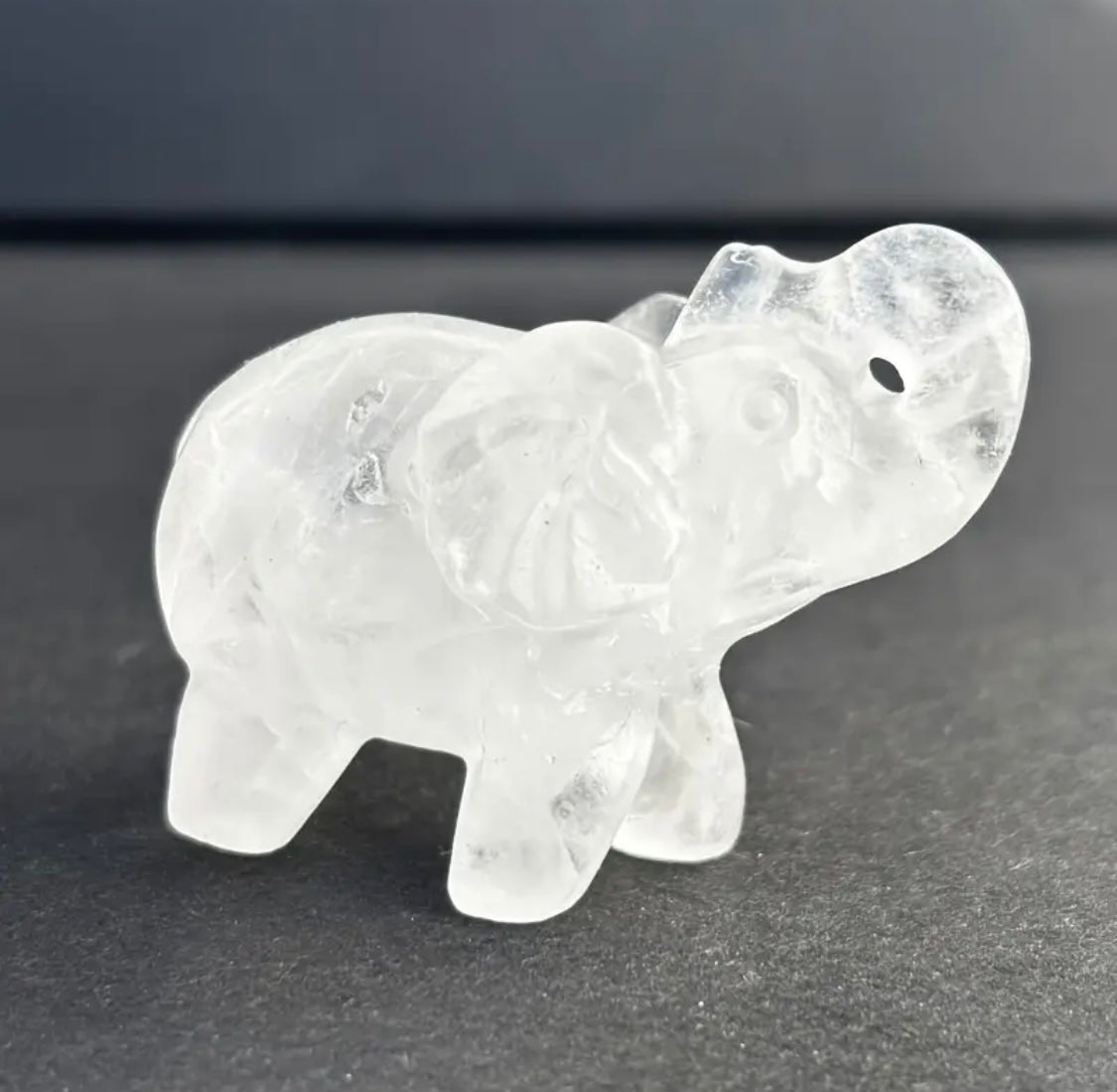 40mm Elephant carving