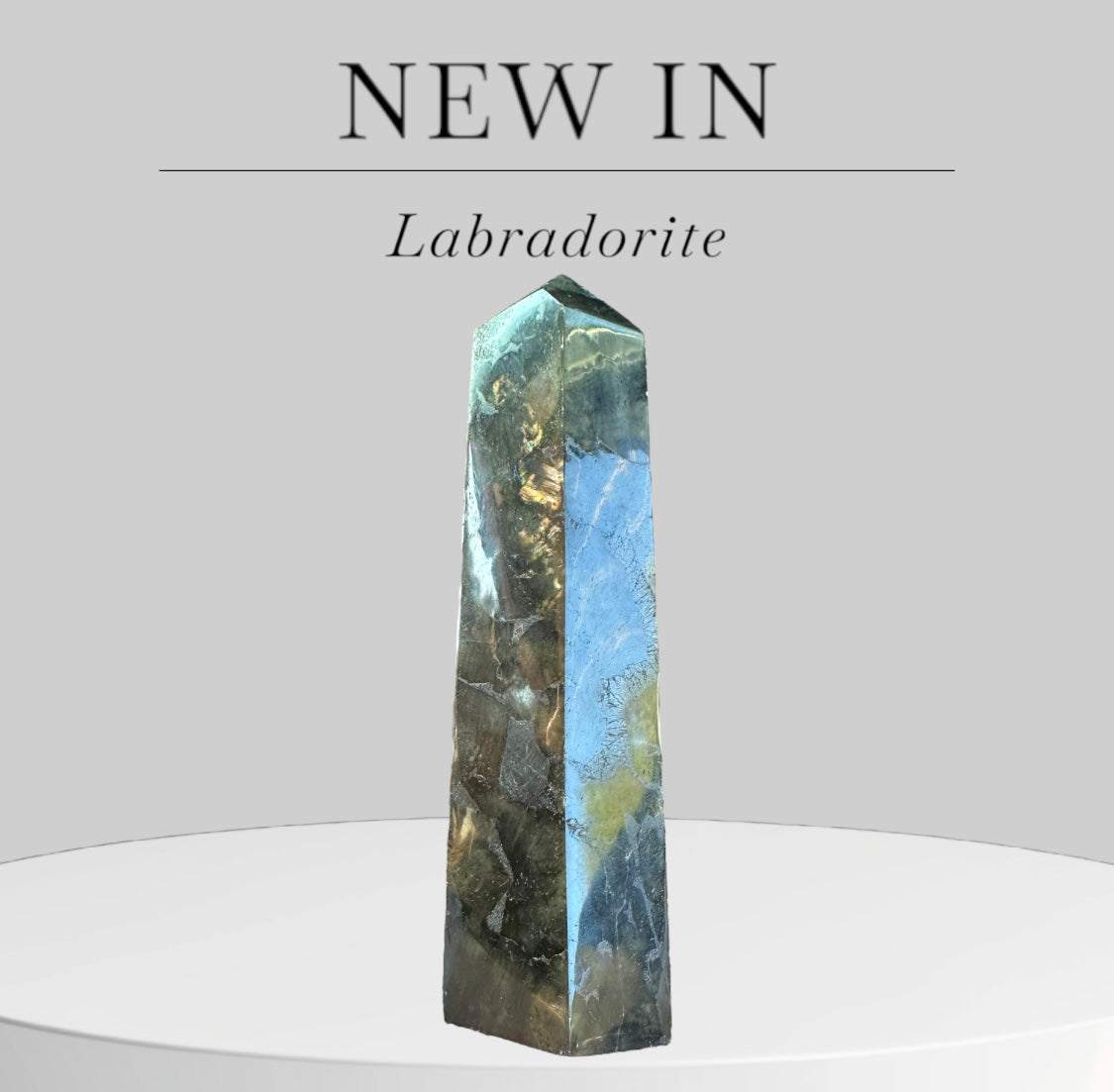 Large Labradorite tower