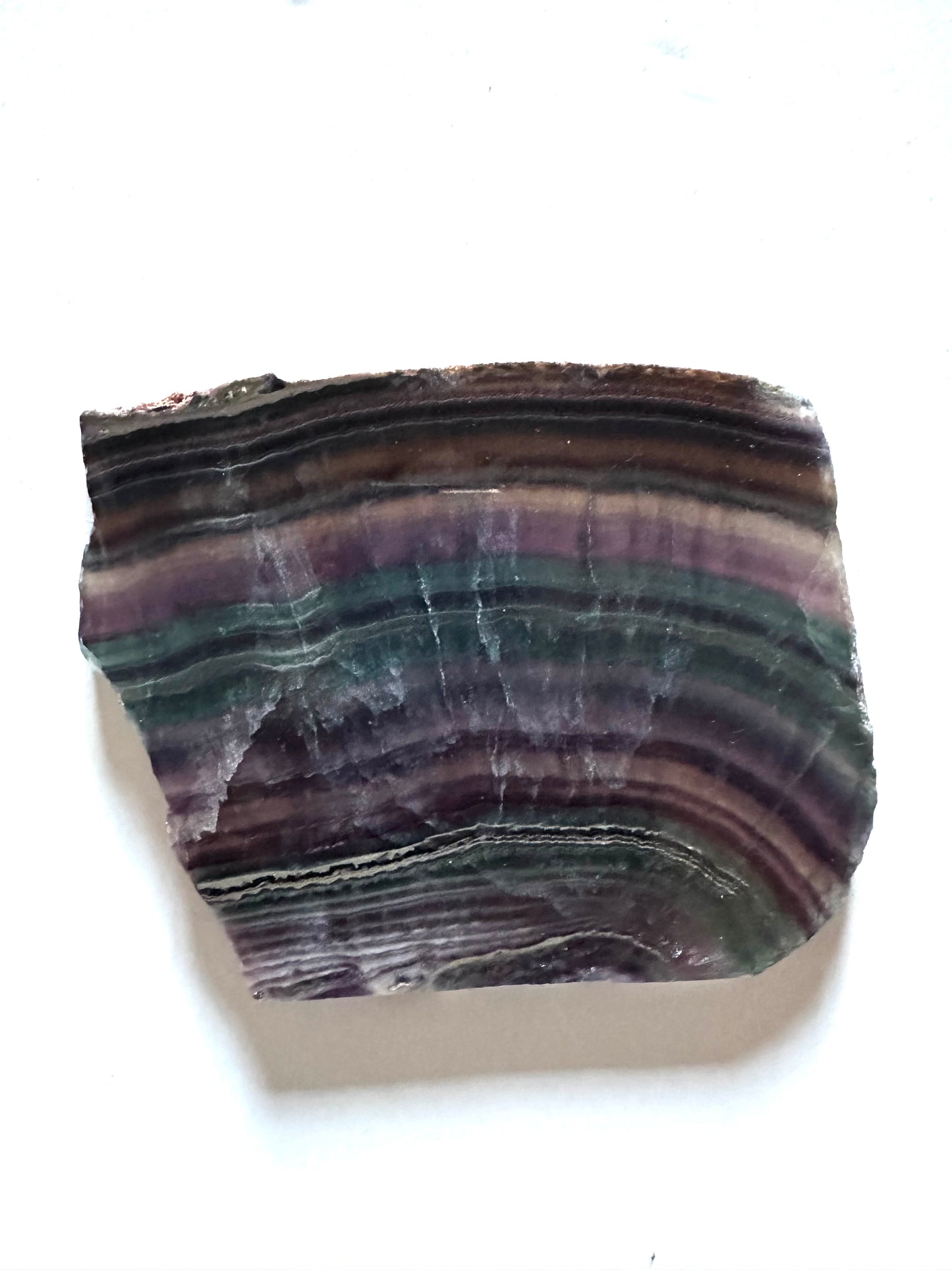 Rainbow Fluorite Slab