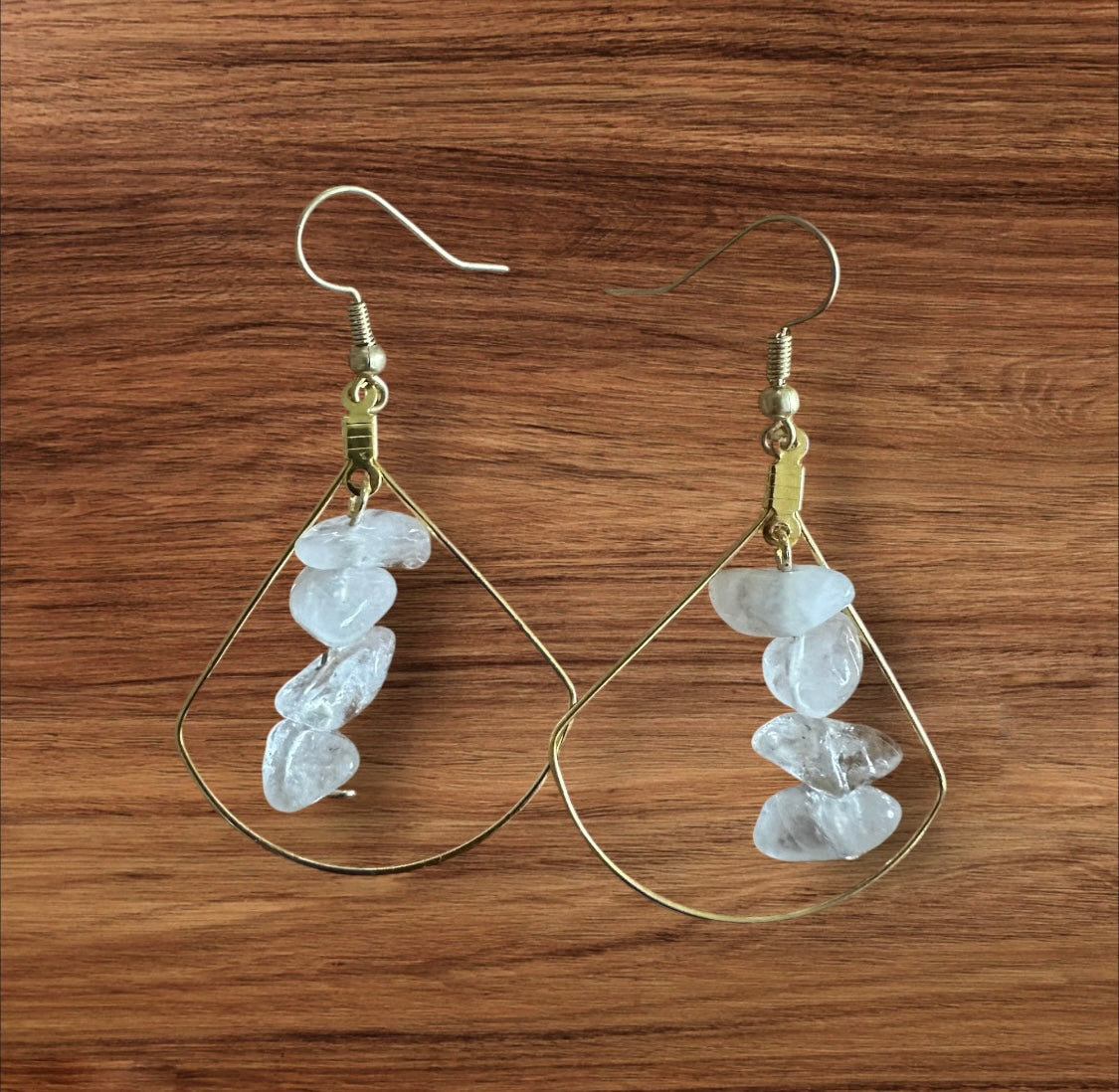 "NEW" GEMSTONE EARRINGS