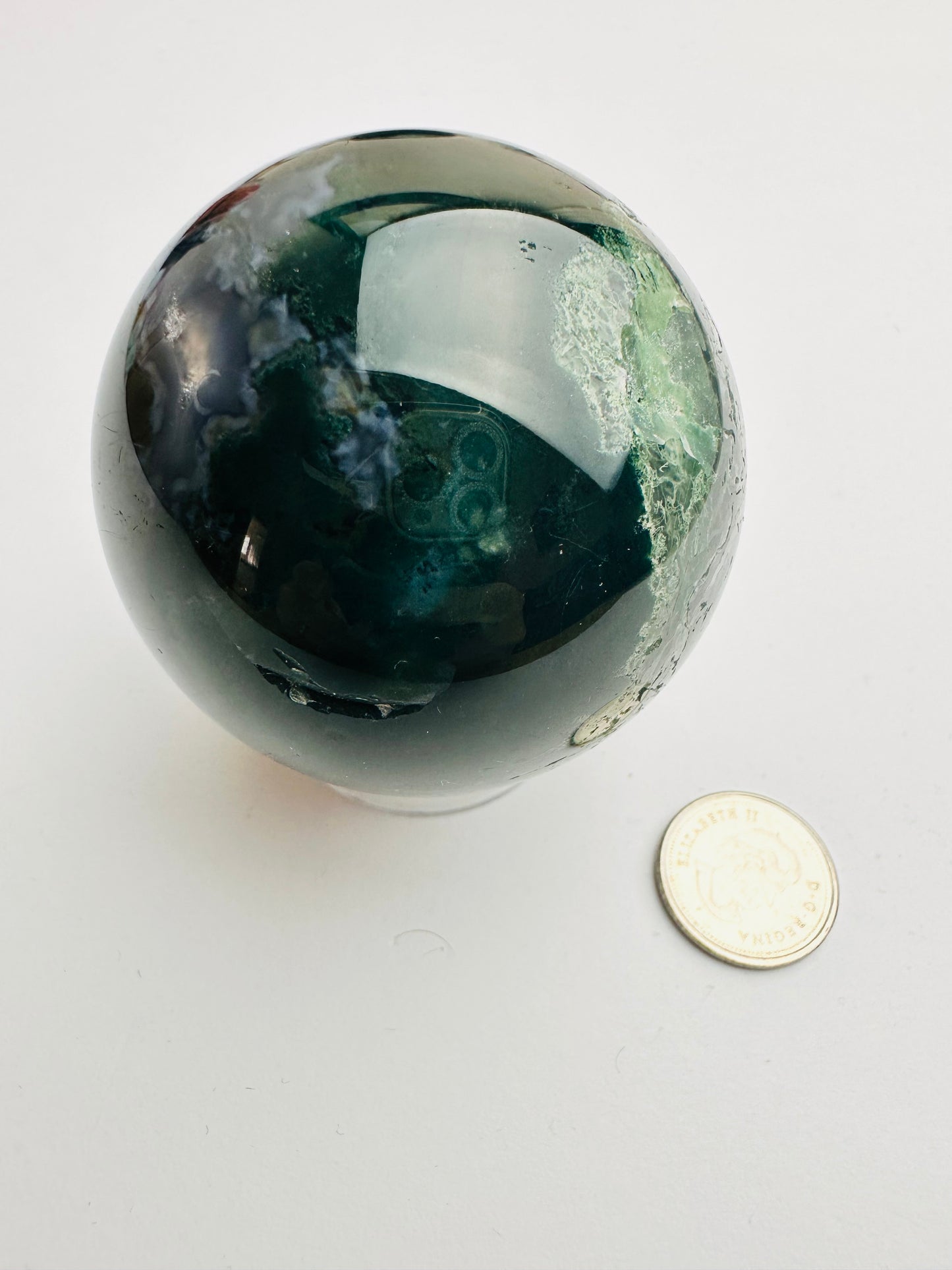 Moss Agate Sphere