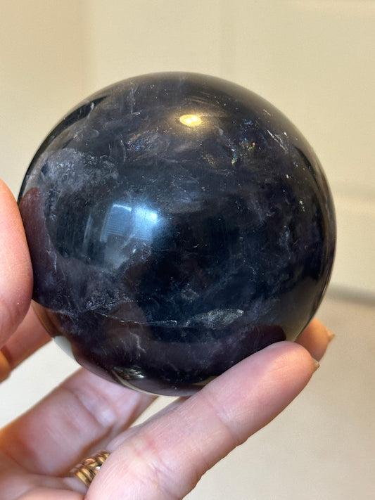 Purple Fluorite Sphere