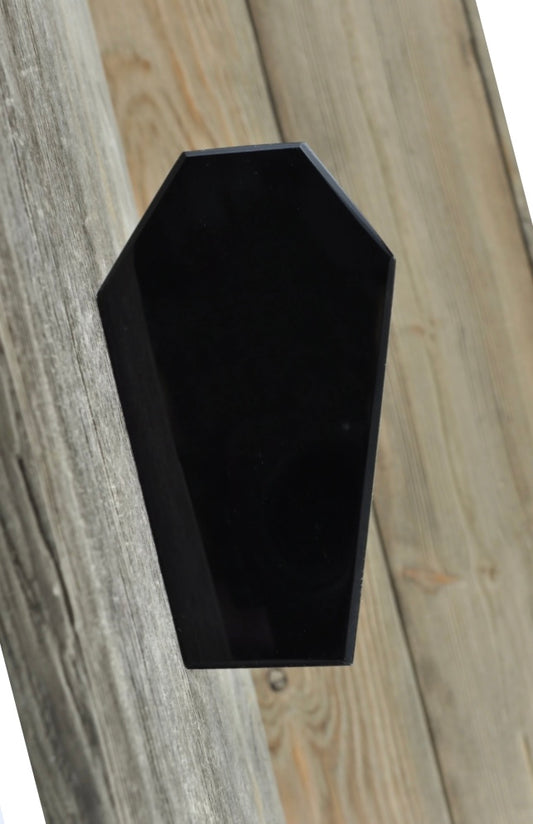 Obsidian coffin