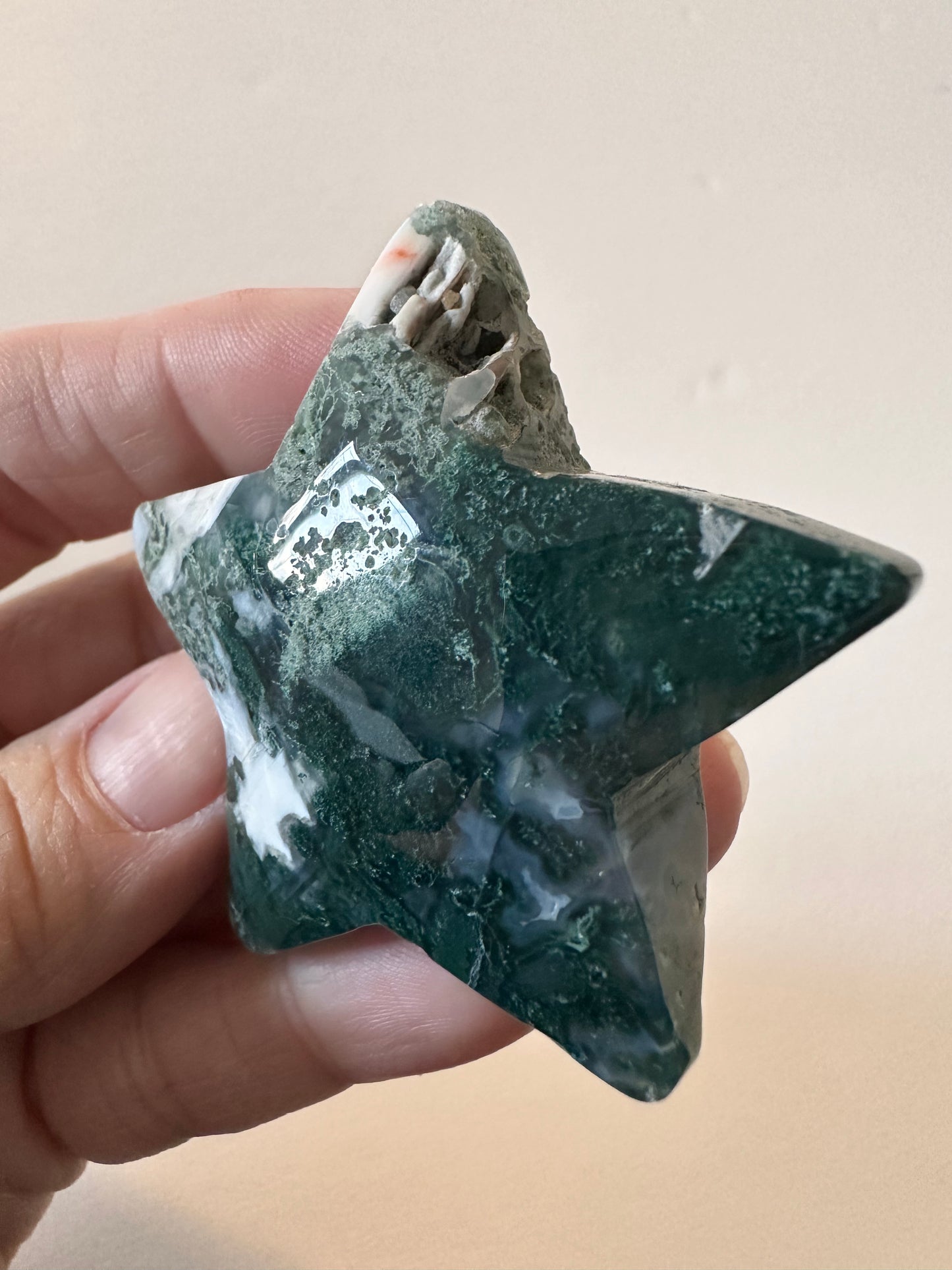 Moss Agate star