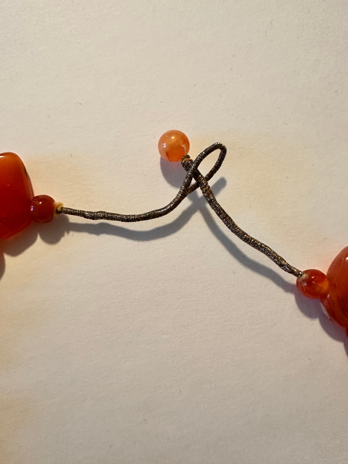 Vintage Carnelian necklace