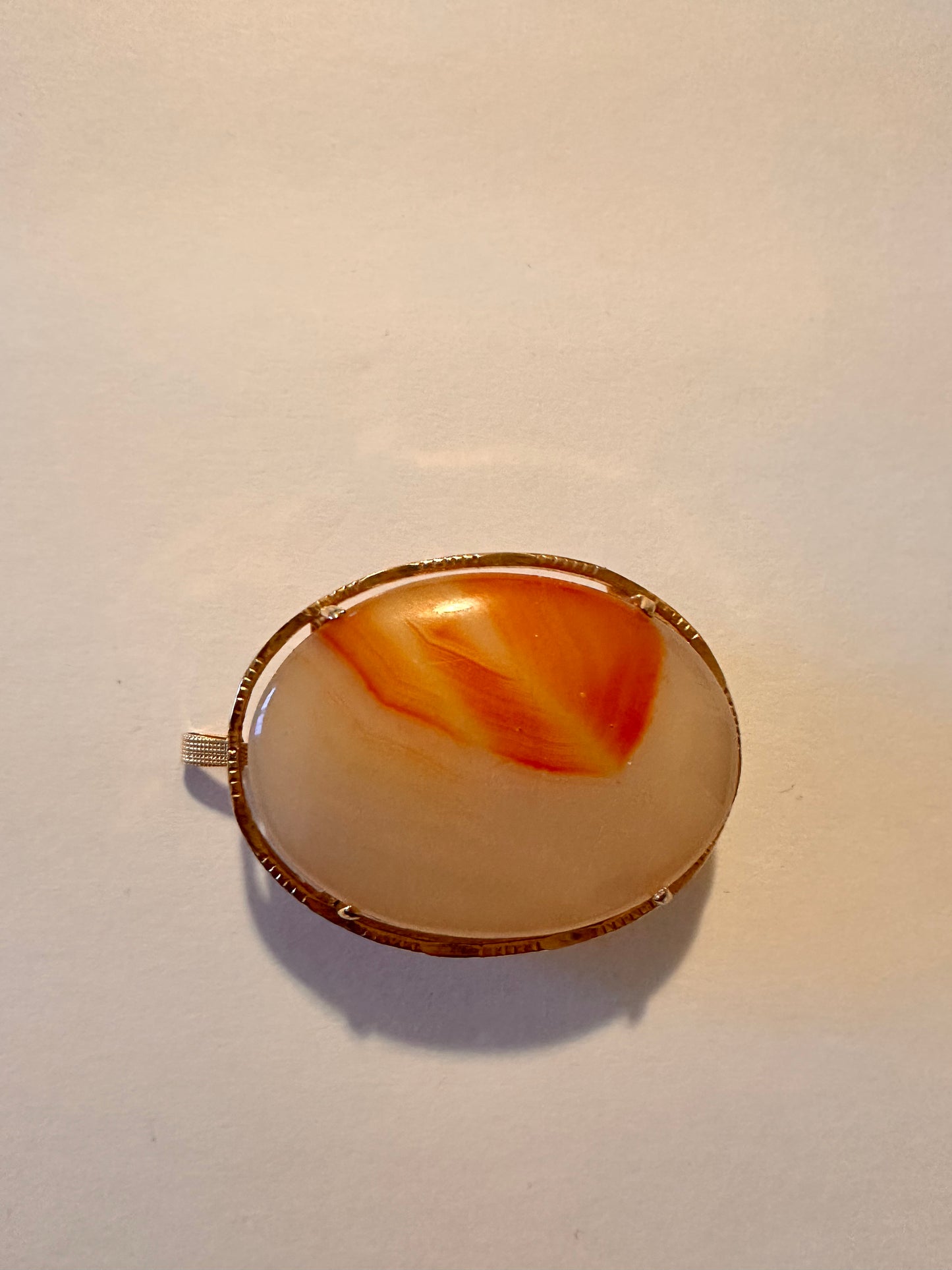 Vintage Carnelian Agate pendant