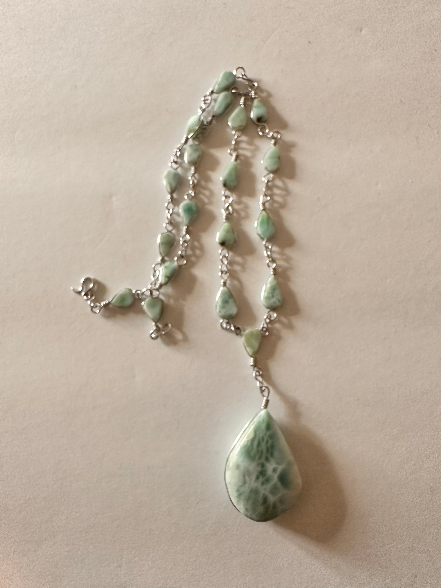 Vintage Larimar necklace