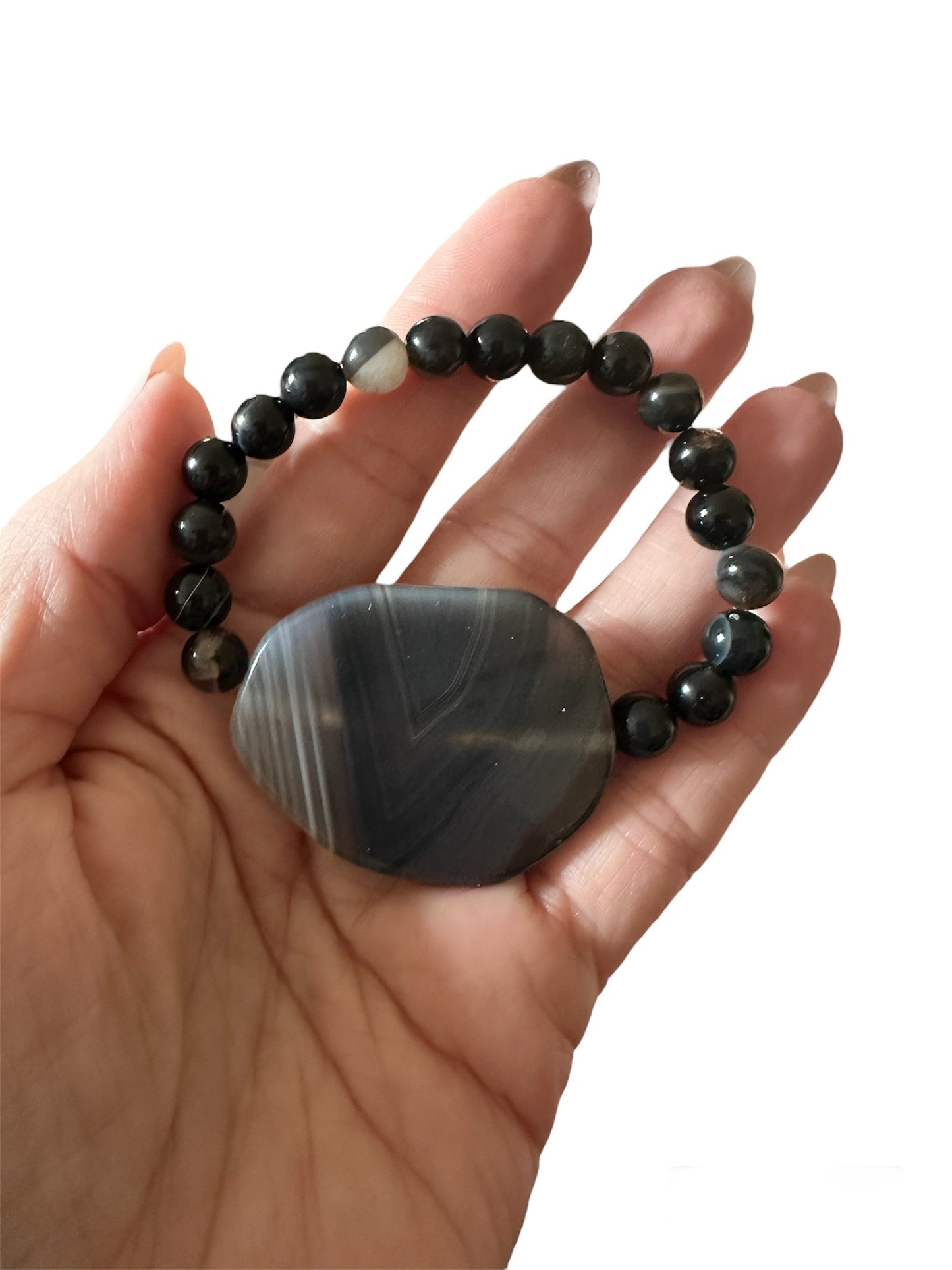 Black Agate bracelet