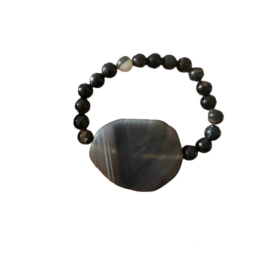 Black Agate bracelet