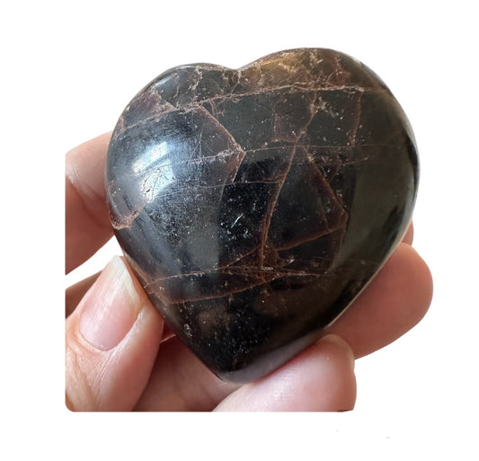 Garnet heart