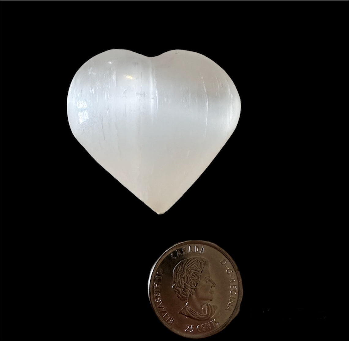 Selenite heart