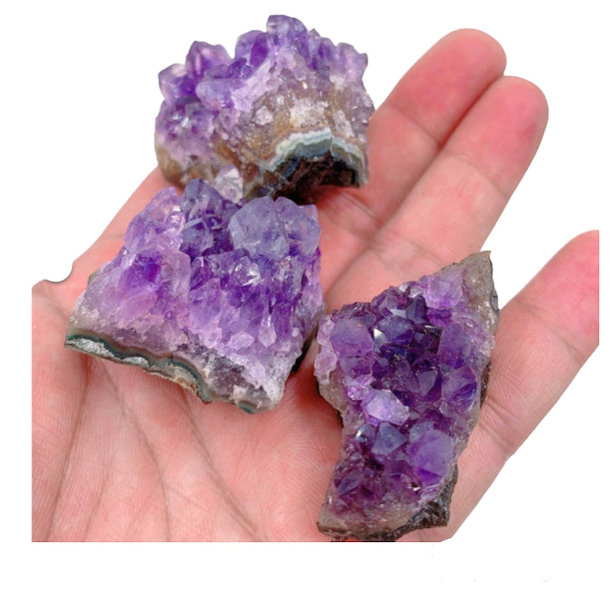 Small Raw Amethyst chunks