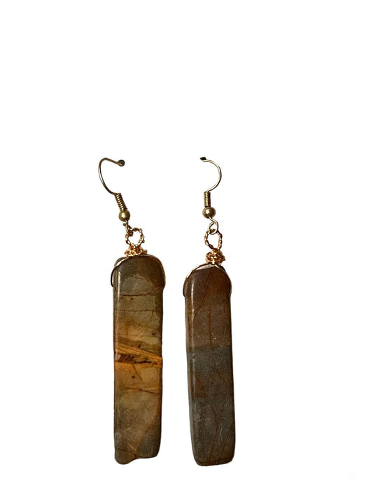 Jasper Earrings