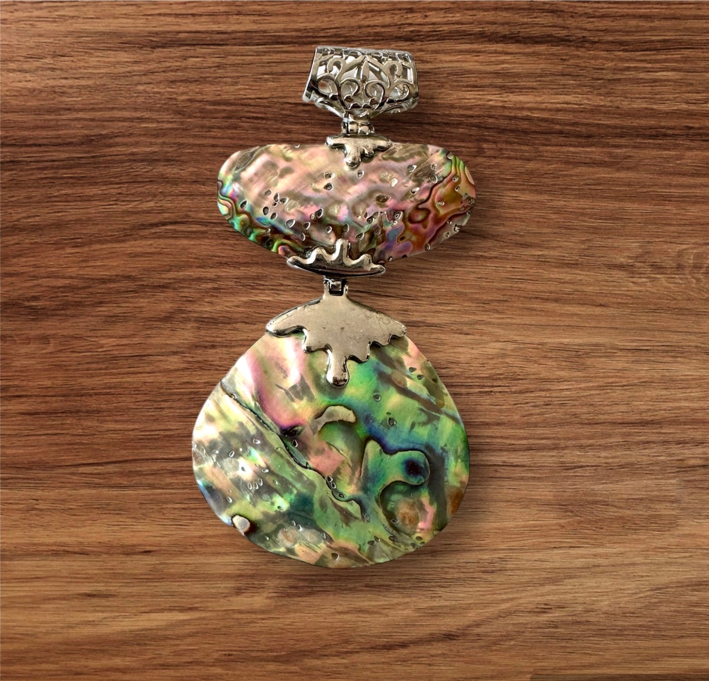 Natural Abalone shell pendant