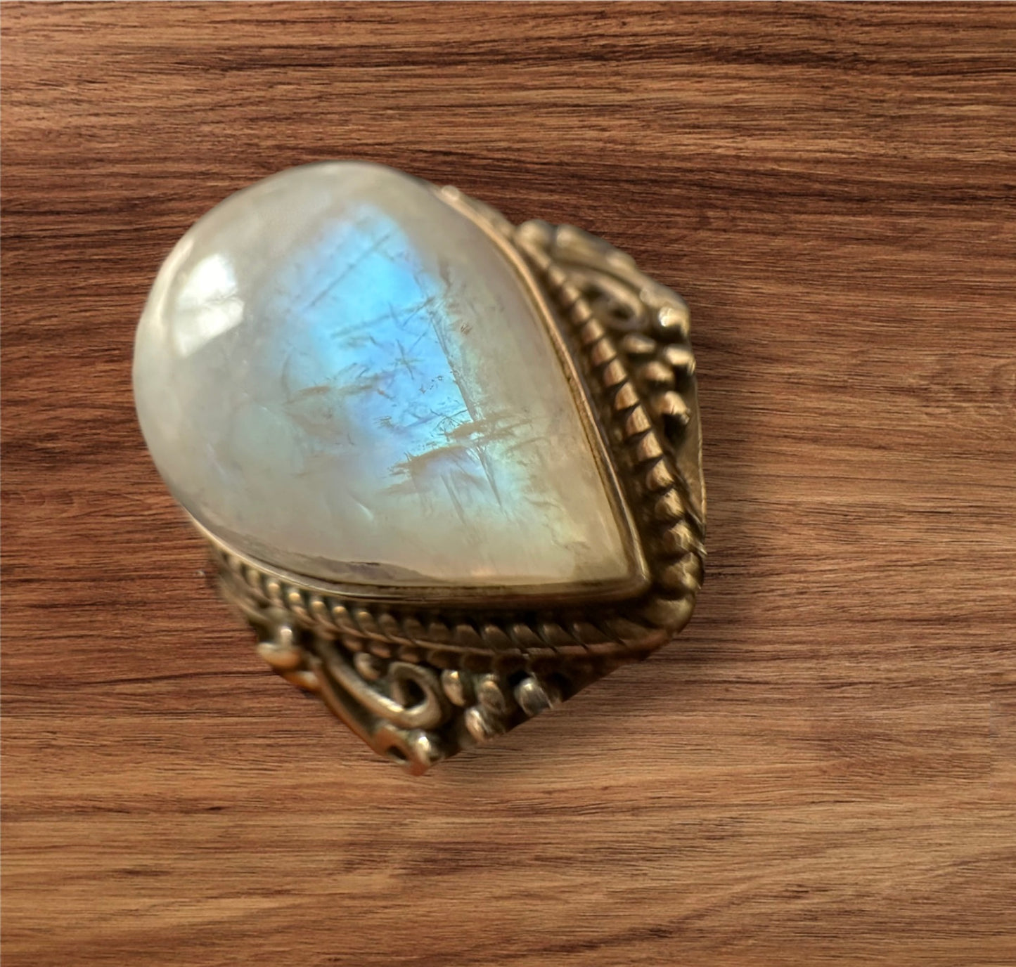 Moonstone ring