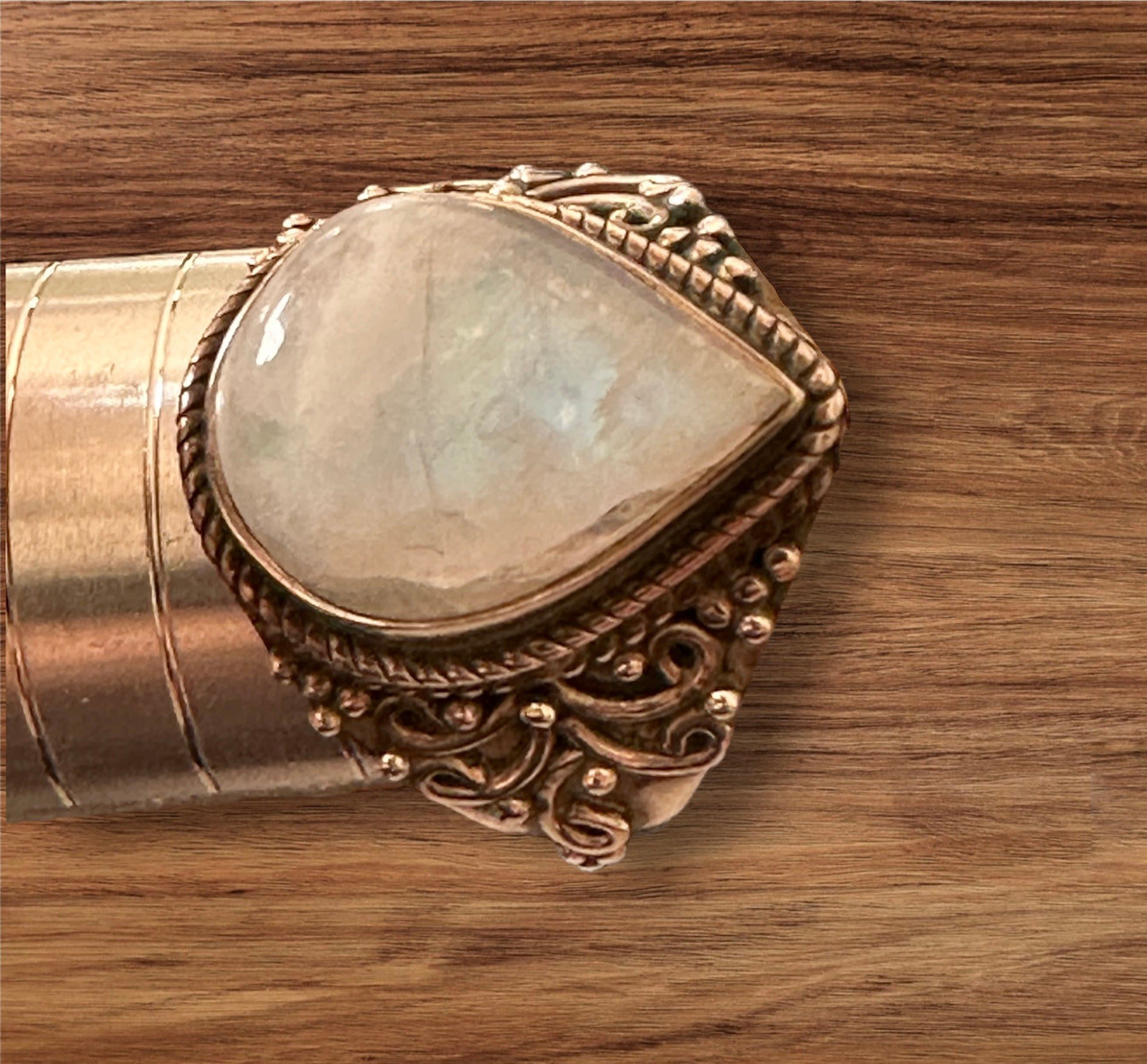 Moonstone ring