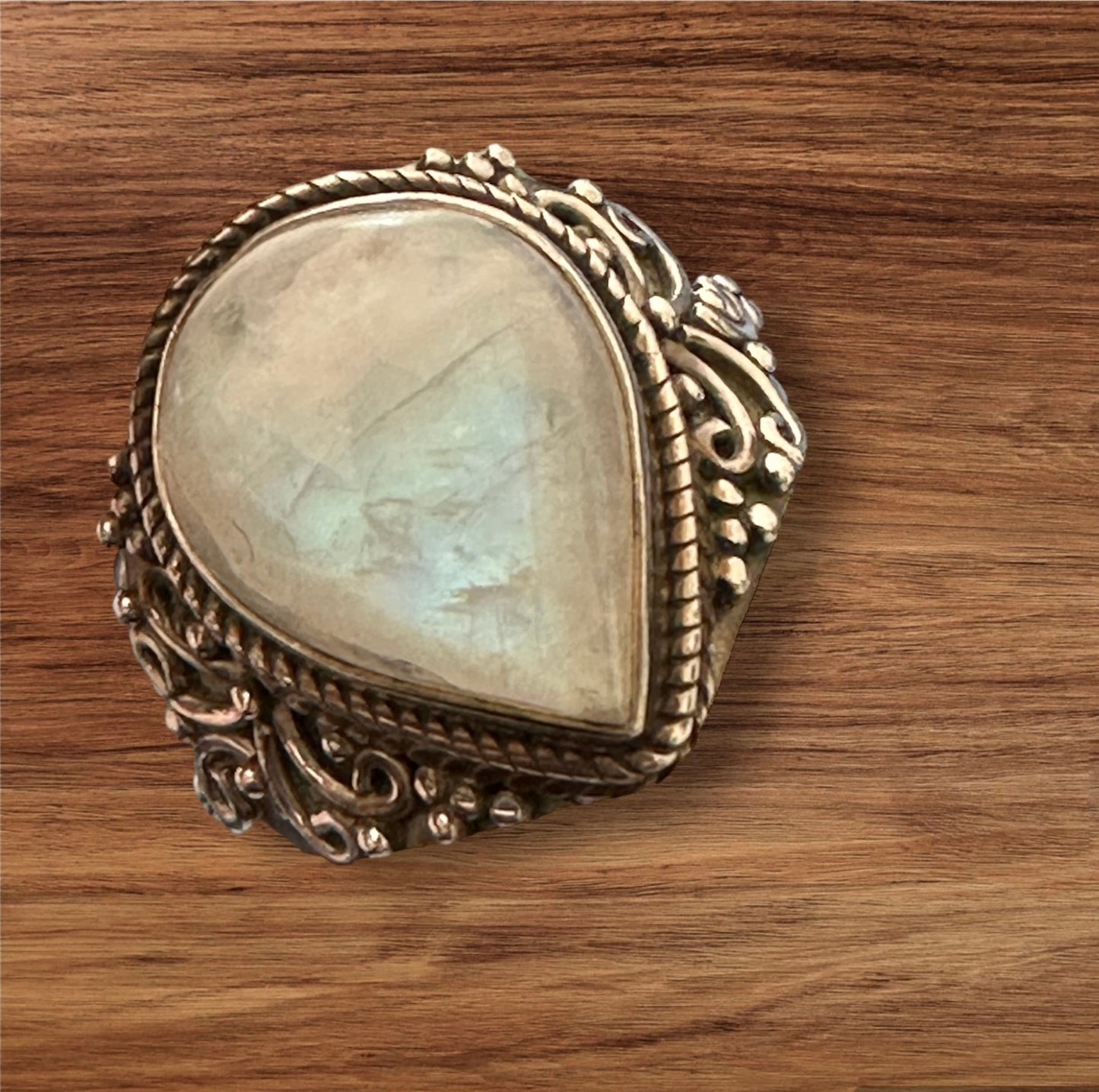 Moonstone ring