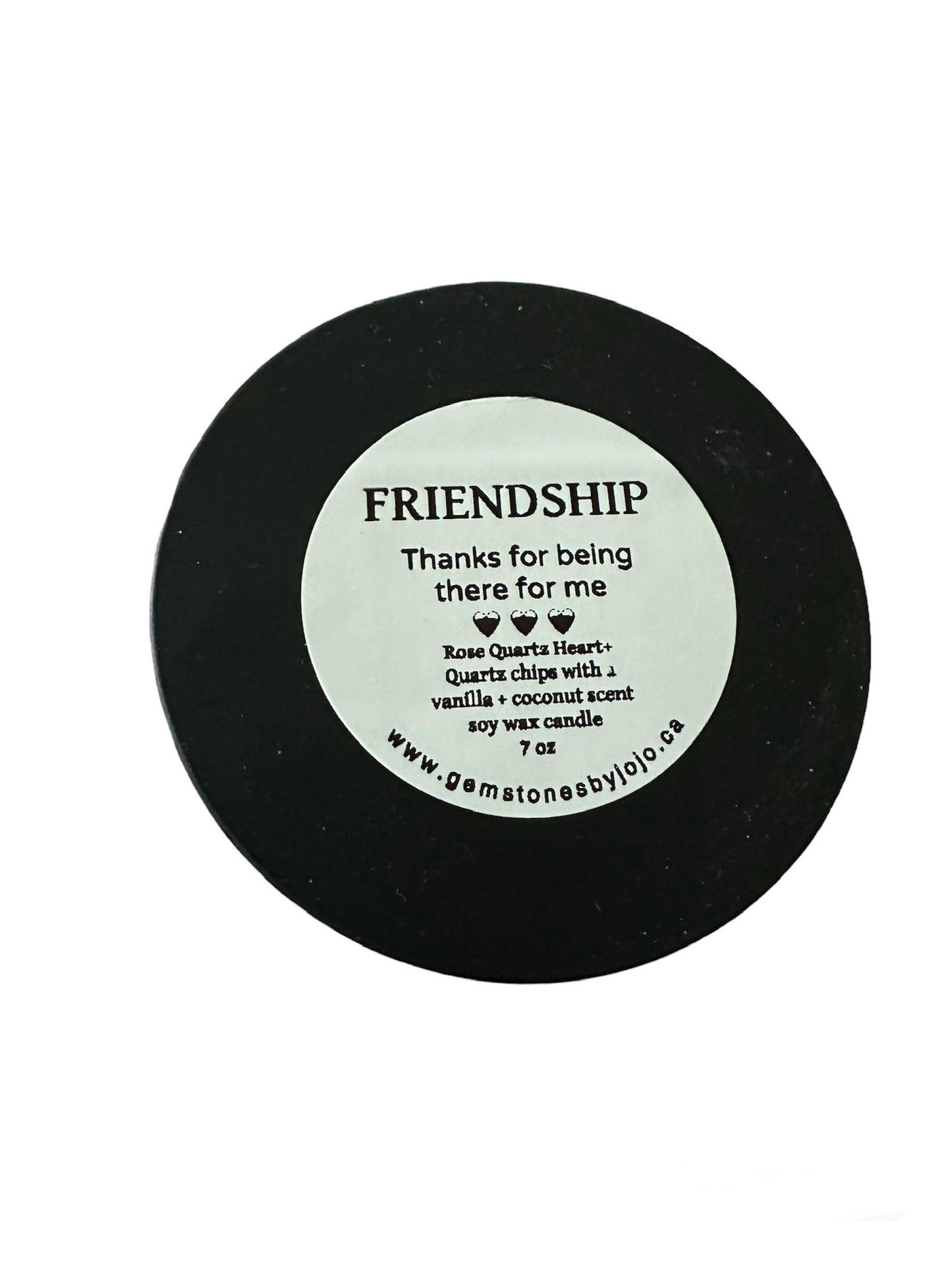 Friendship Gemstone Candle