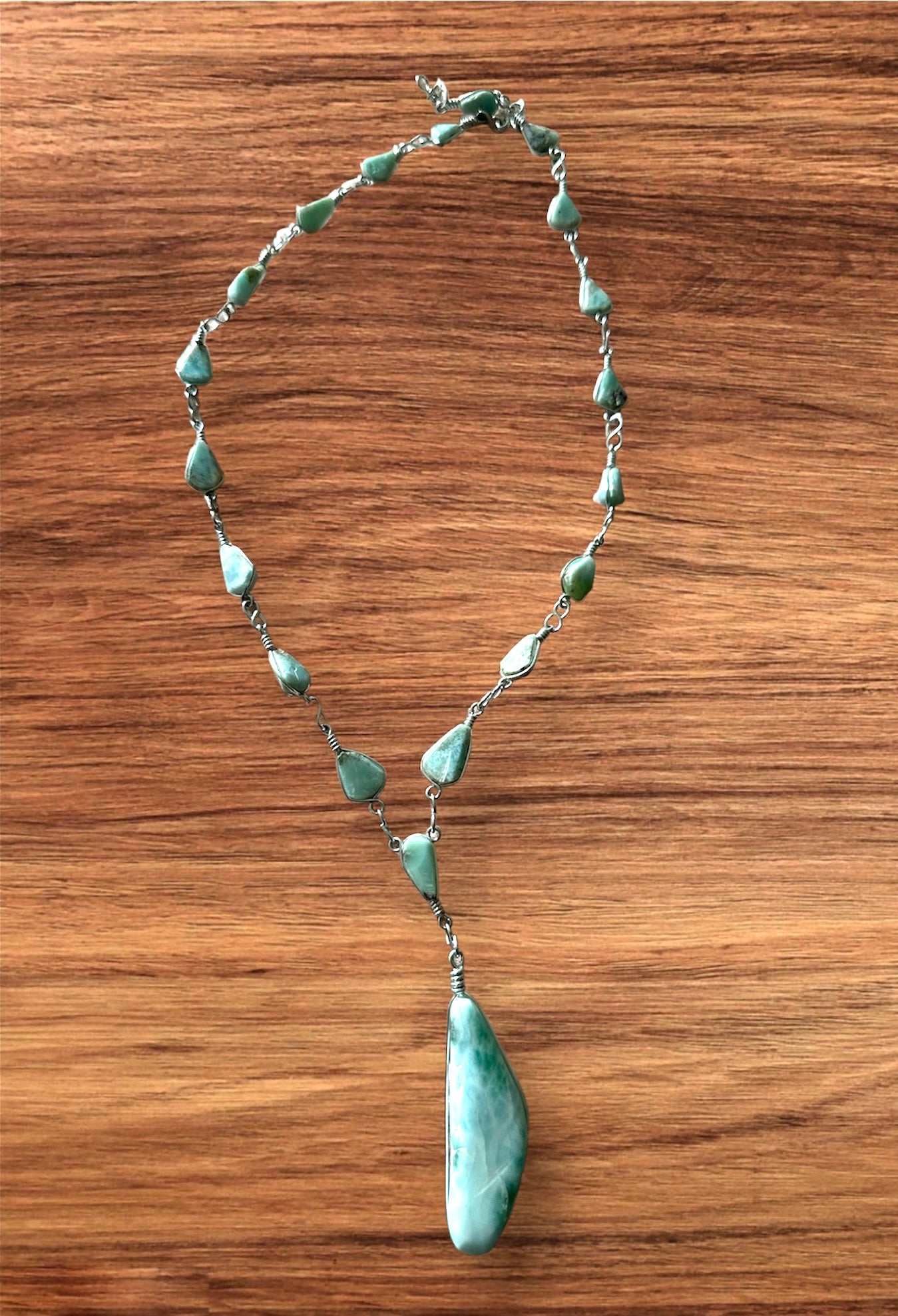 Vintage Larimar necklace