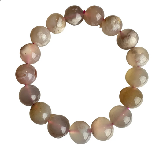 12mm Flower Agate