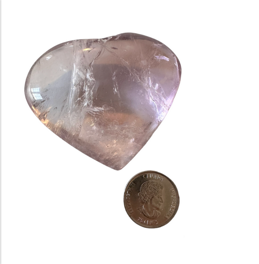 Amethyst heart