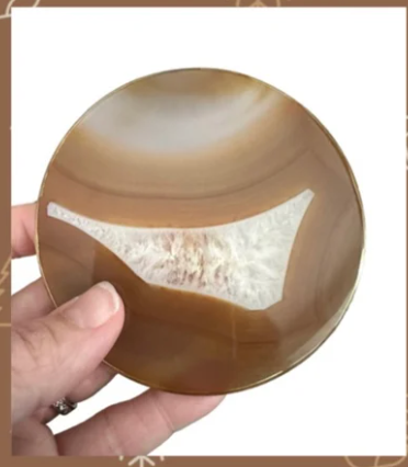 Agate coaster set (2)