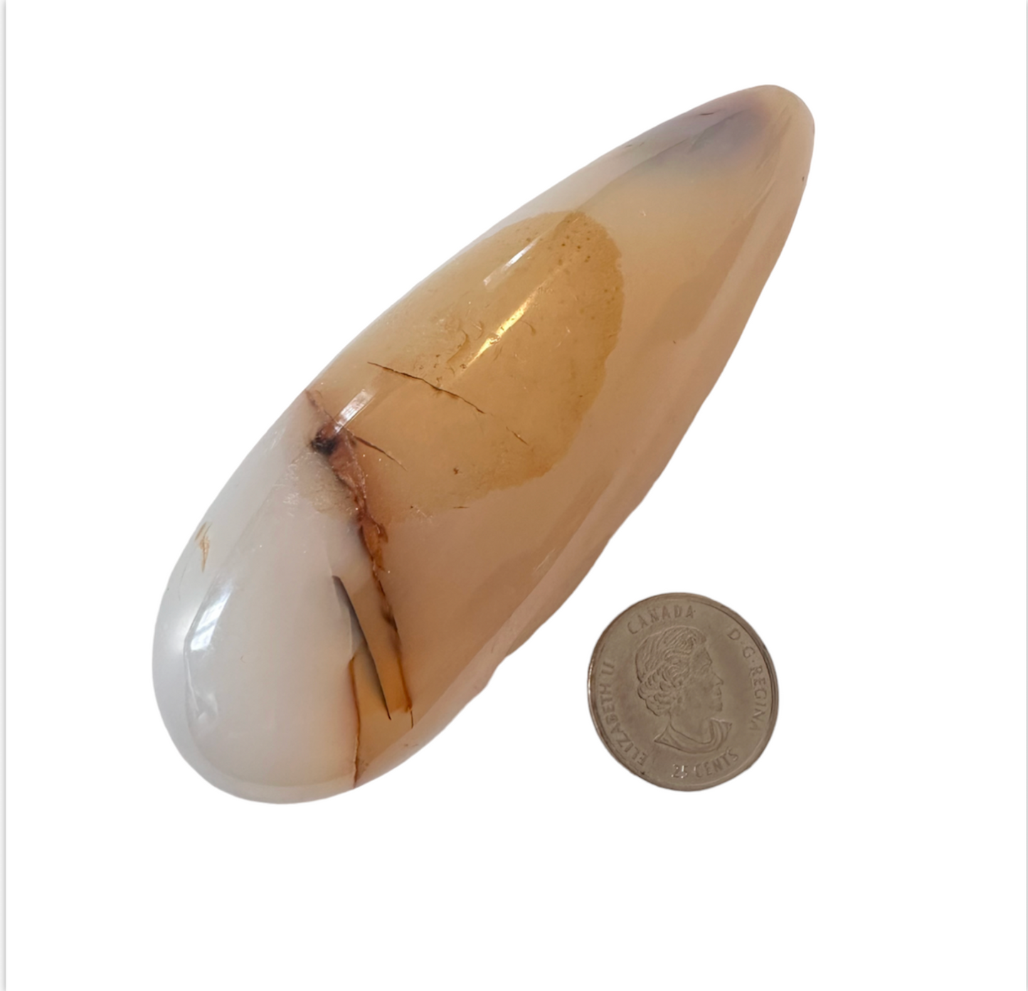 Agate massage wand