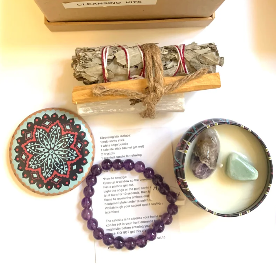 White sage cleansing kit