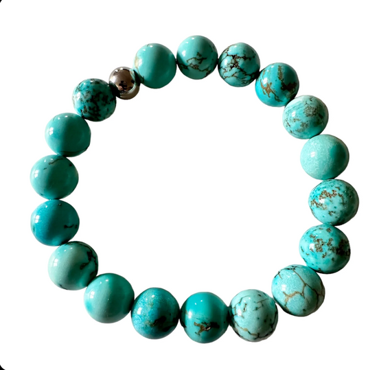 Blue Dyed Howlite