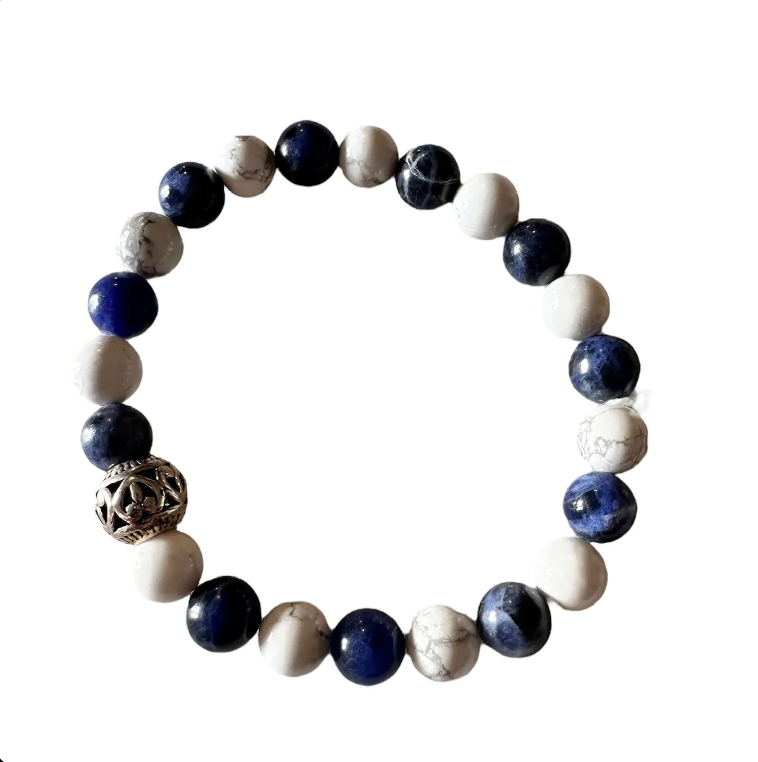 Howlite and Sodalite