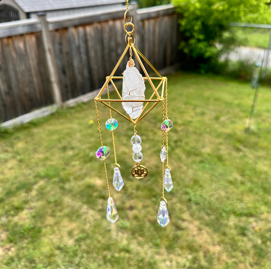 Quartz suncatcher