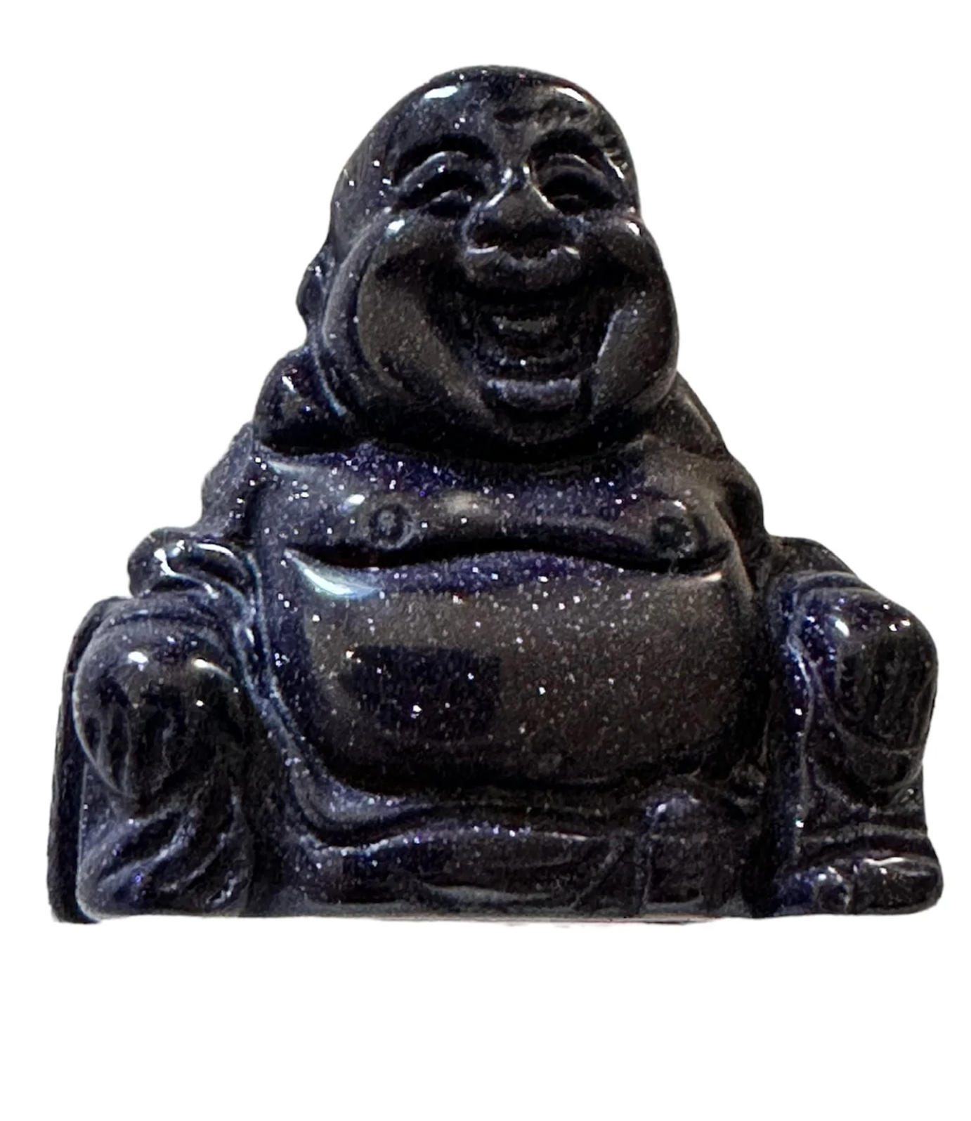 Crystal Buddha carving