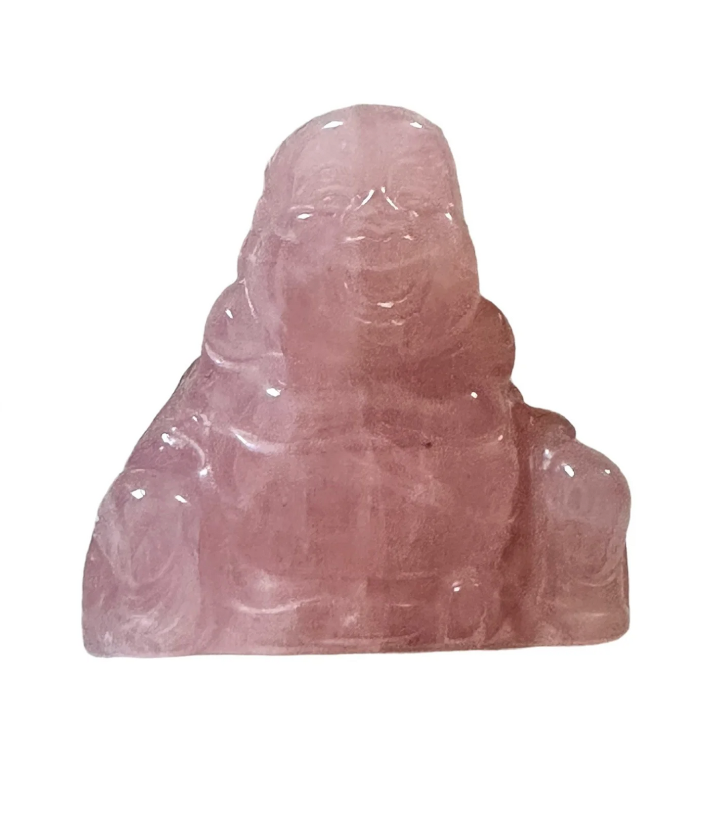 Crystal Buddha carving