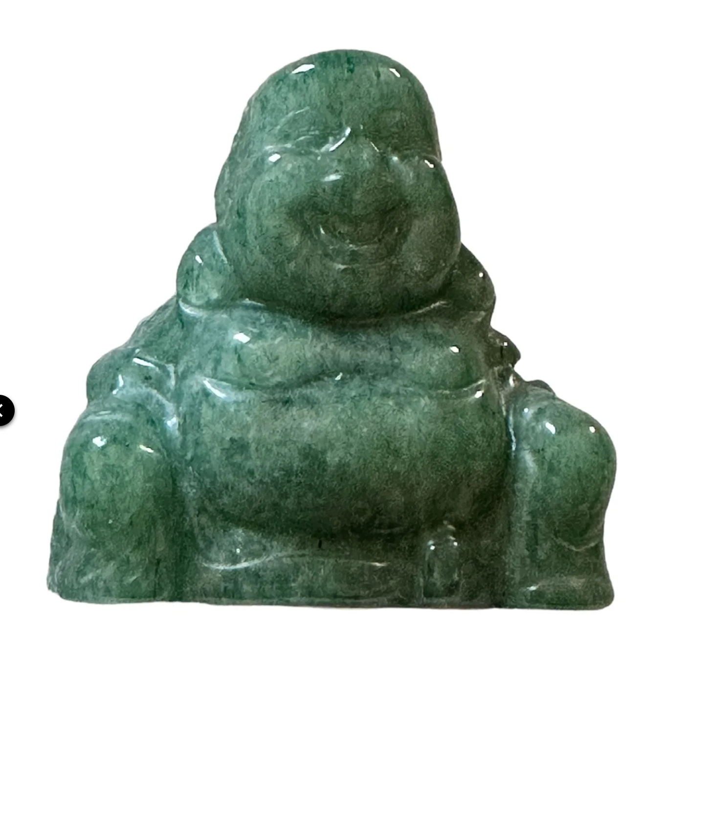 Crystal Buddha carving