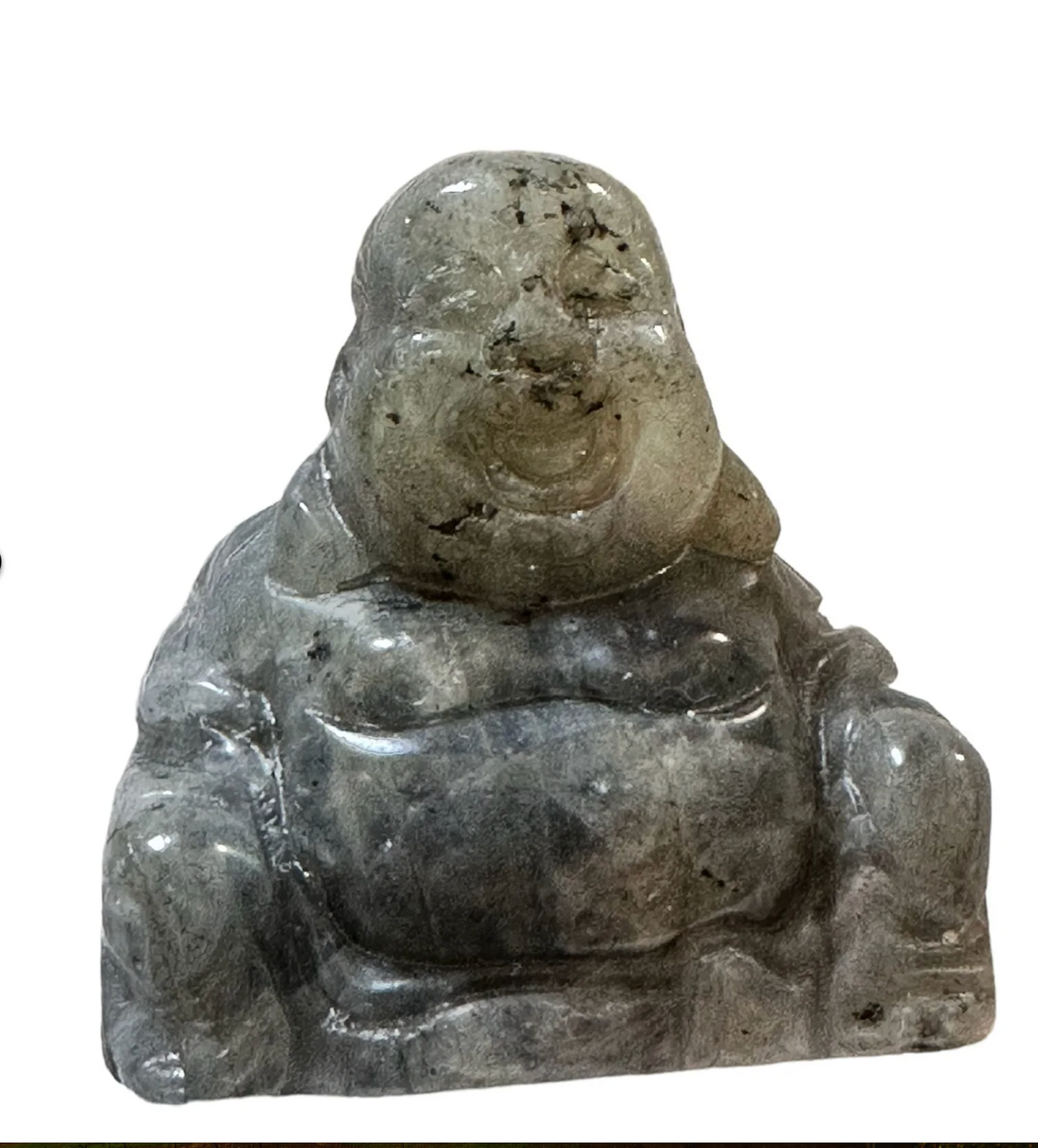 Crystal Buddha carving