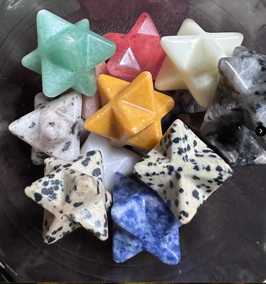 Merkaba stars