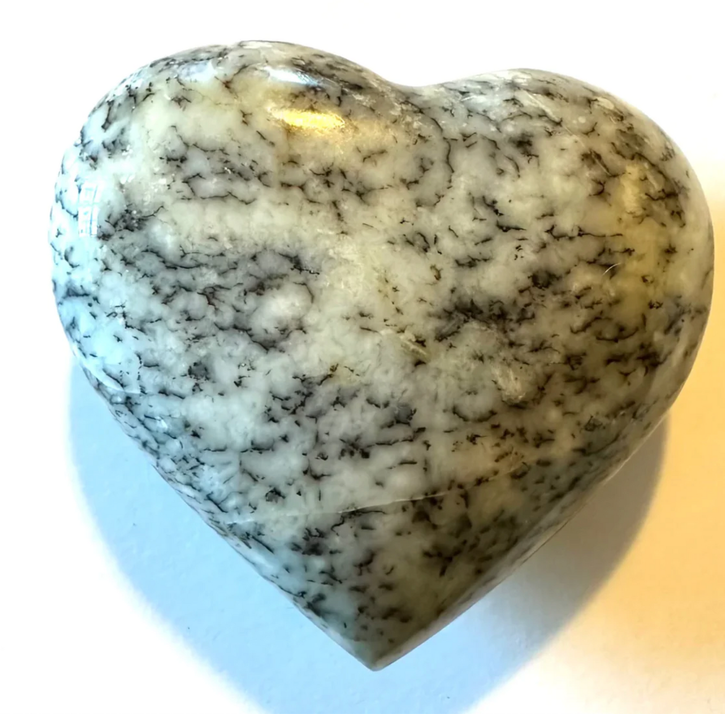 Dendritic Agate heart