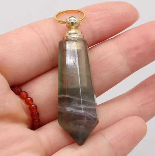 Fluorite pendant