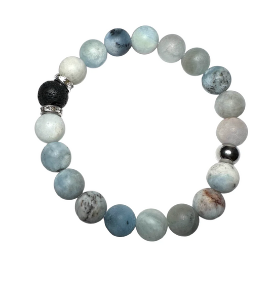 Aquamarine bracelet