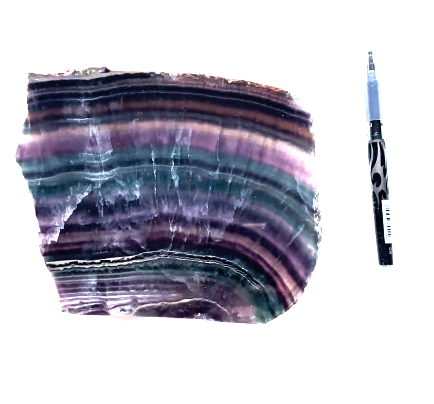 Rainbow Fluorite Slab