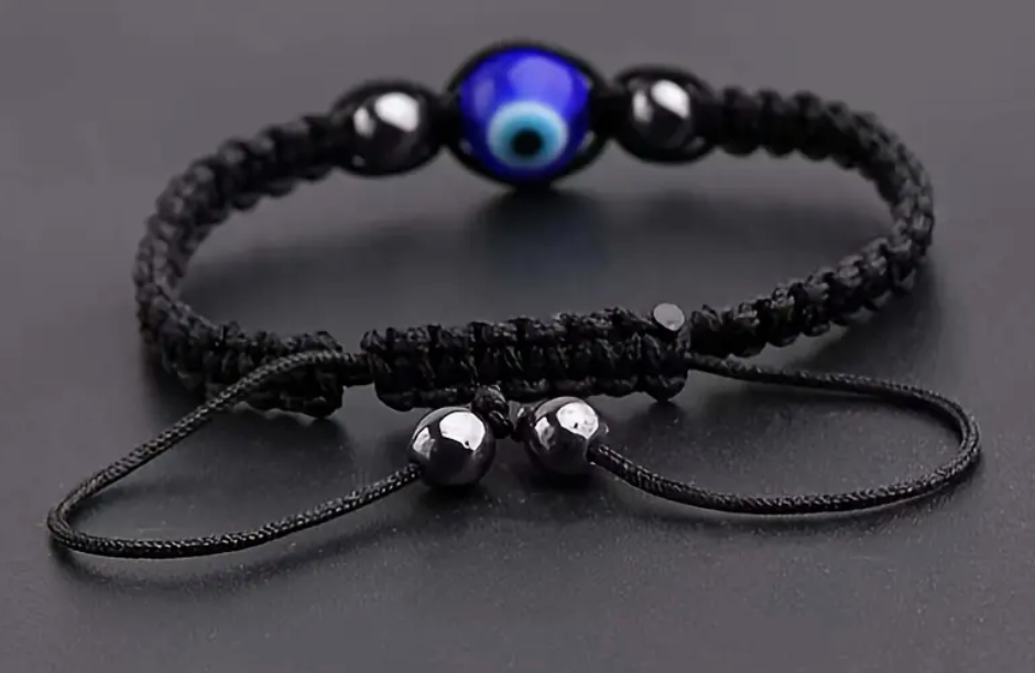 EVIL EYE CANDLE AND BRACELET SET